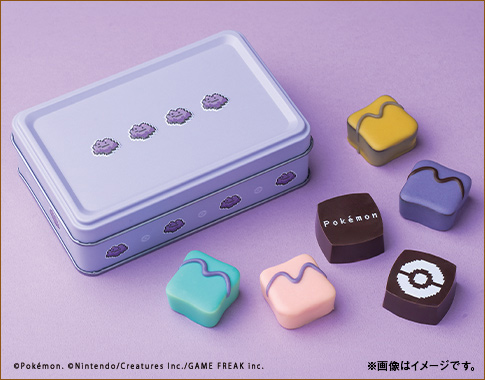 〈ポケモン meets メリーチョコレート〉アソートボックス(メタモン)