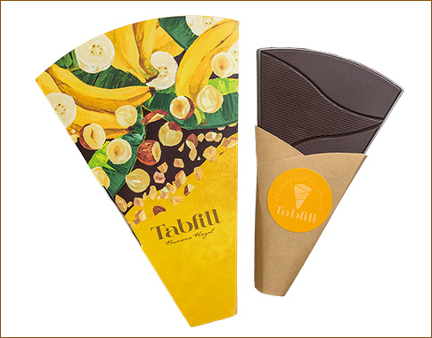 〈メリーチョコレート タブフィル〉バナナヘーゼル