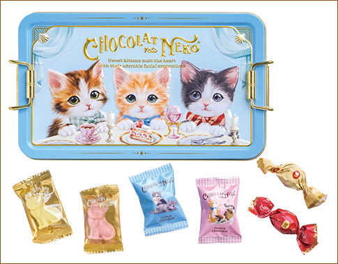 〈ショコラな猫 by モロゾフ〉ショコラな猫