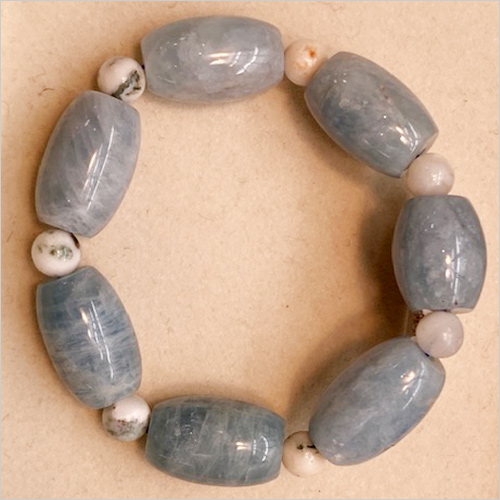 ブレスレット(アクアマリン・ツリーアゲート) 36,300円