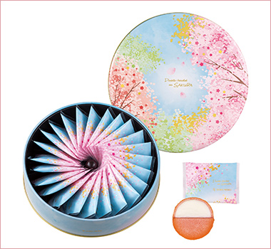 〈ヨックモック〉ドゥーブル ショコラ オゥ サクラ