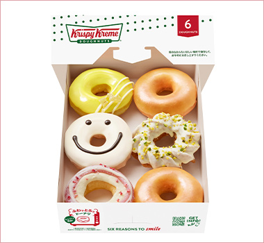 〈クリスピー・クリーム・ドーナツ〉スプリング ダズン ハーフ(6個)