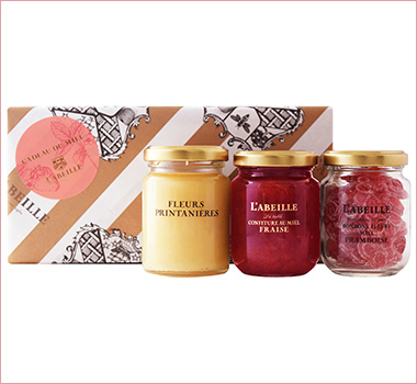 〈ラベイユ〉【春の贈り物】はちみつギフト3つの味わい