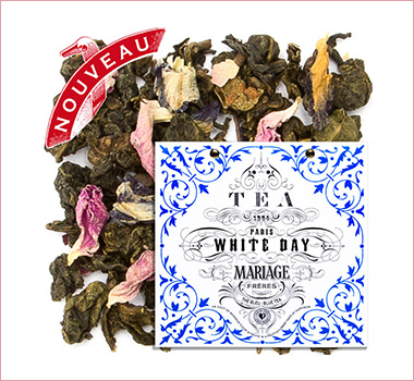 〈マリアージュ フレール〉パリ ホワイト デイ 青茶